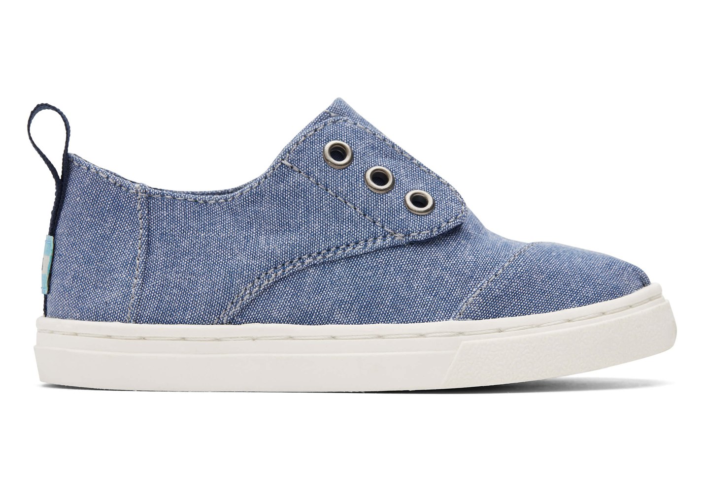 Toms Tiny Cordones Cupsole Sneakers Blue - Kids - 25687-SLVW